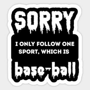 Base-ball Sticker